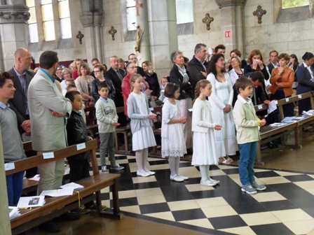 2016 mai 29 procession 1er communion