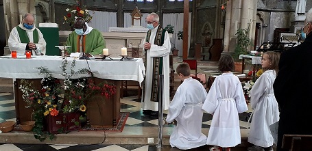 2020 messe de rentrée prière eucharistique